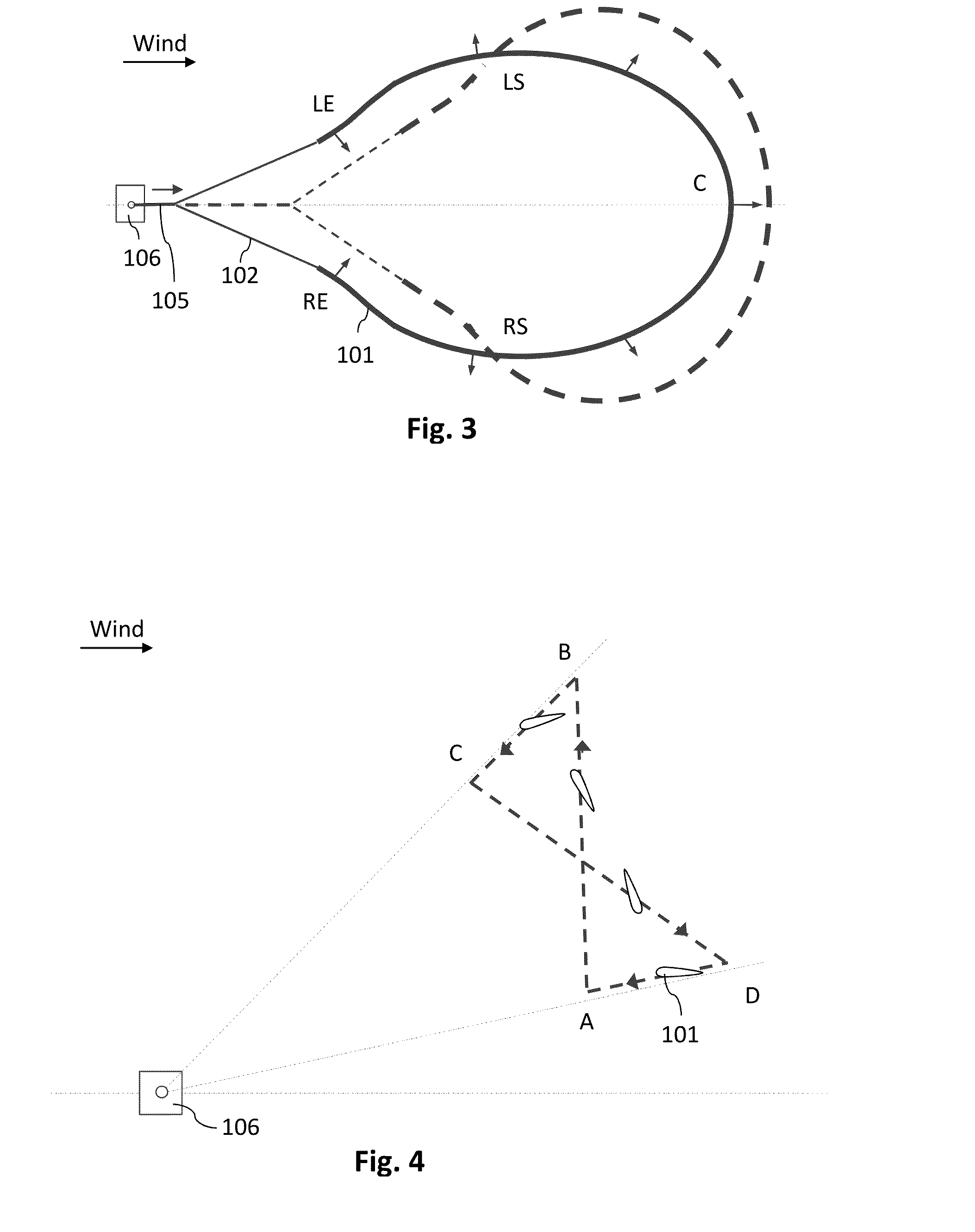 Airborne wind energy conversion system with ground generator and unorthodox power capture or transfer