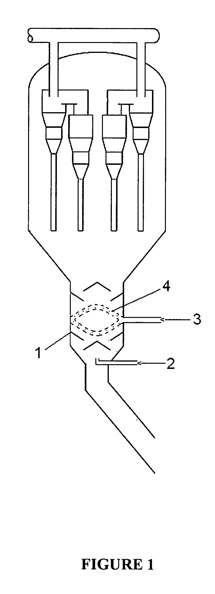 Process and device to optimize the yield of fluid catalytic cracking products