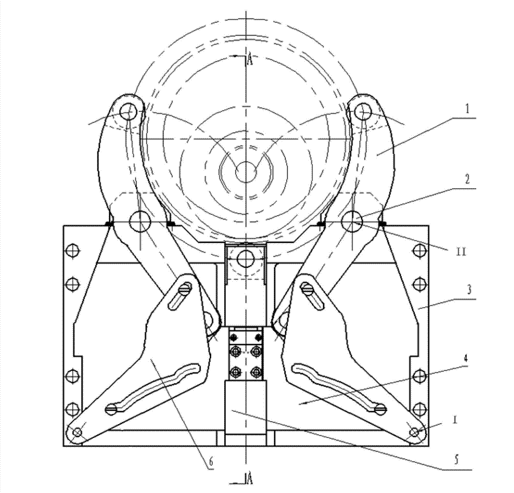 Sectional type numerical control self-centering center frame