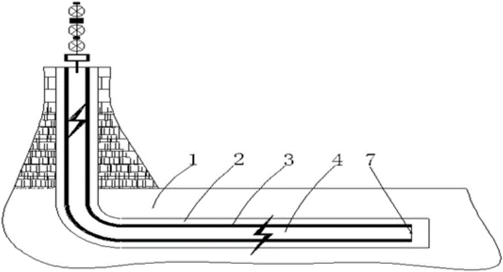 Horizontal well fracturing gas testing and well completion technology adopting completely dissoluble bridge plug