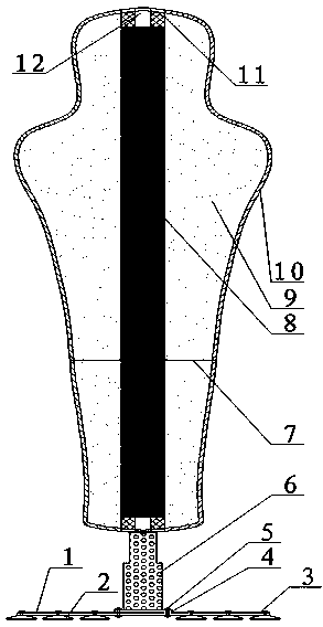 Sucker type human shape tumbler training aid