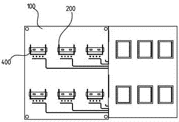 Quick-mounting type electric energy meter and electric energy meter box