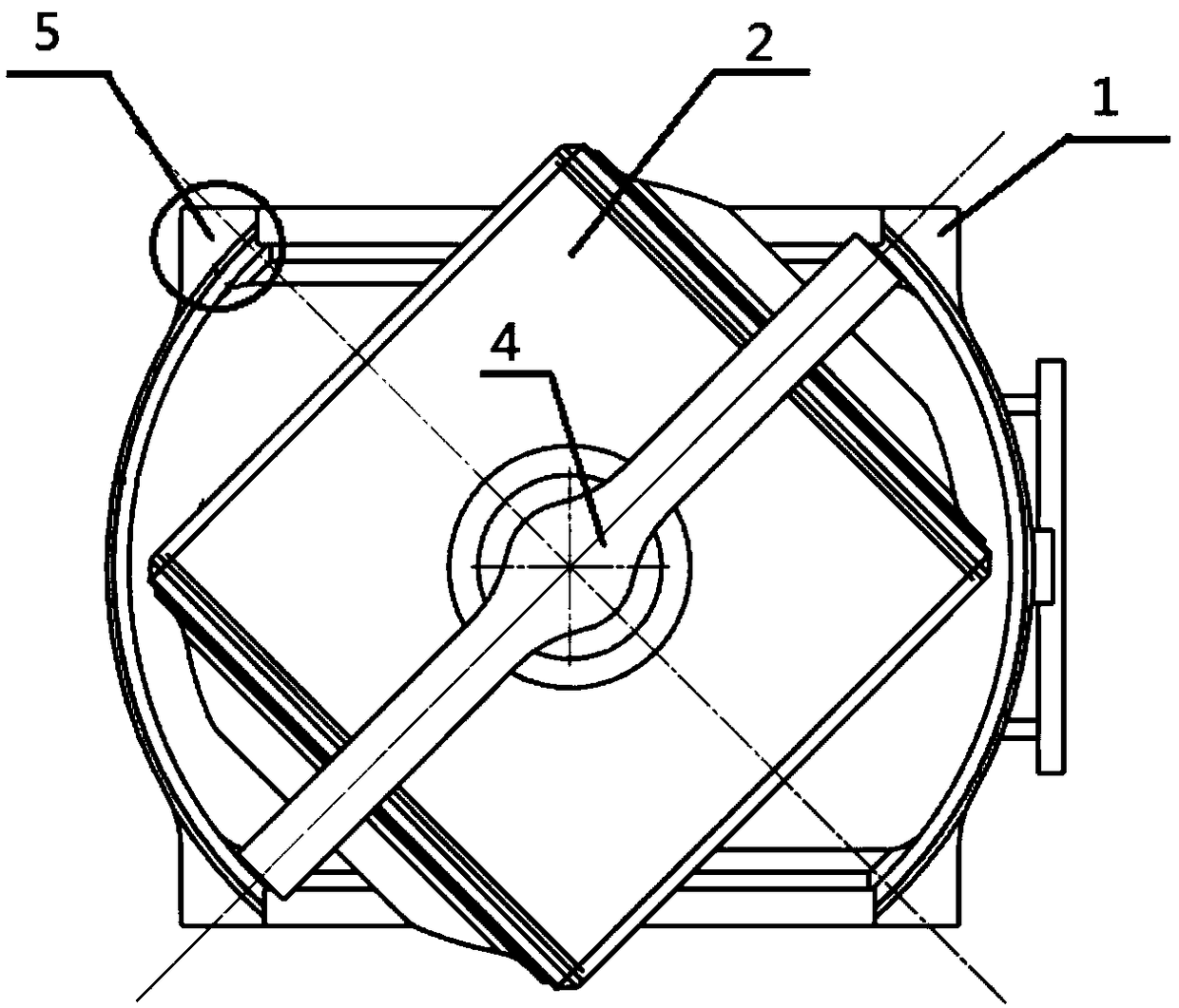 Welding manufacturing process method of large-scale fully welded structure water turbine ball valve