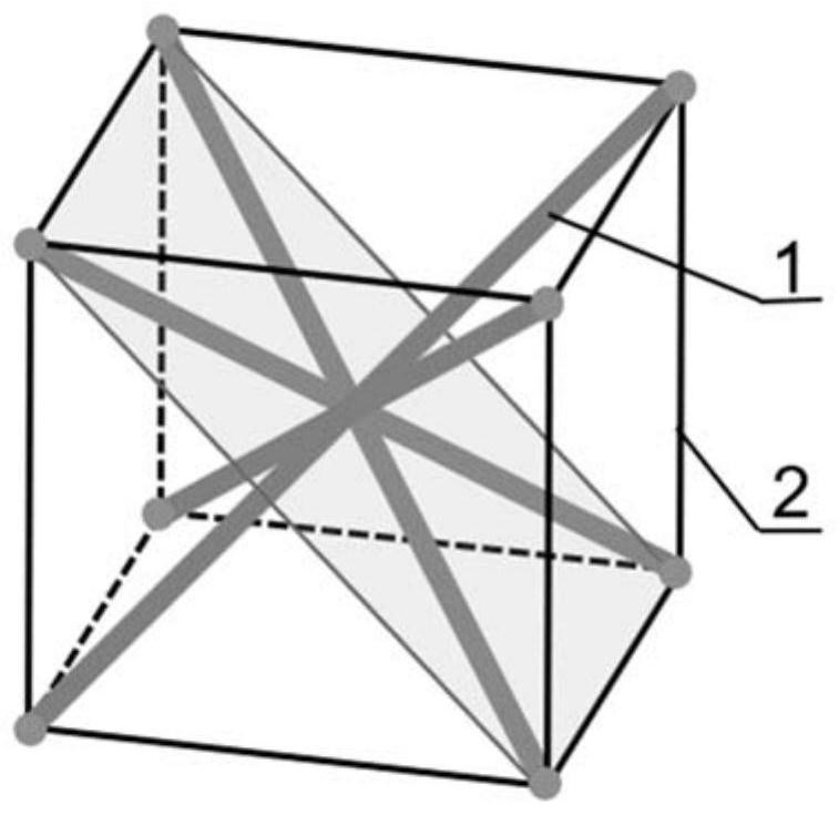 Mechanical metamaterial annular lattice structure based on bionic hierarchy