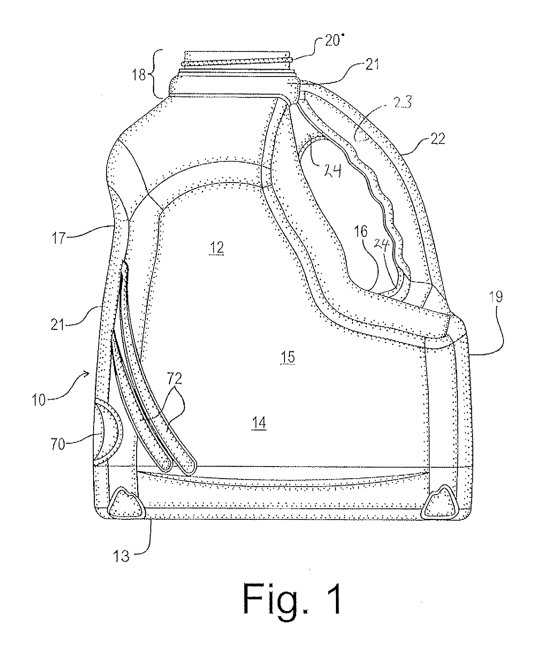 Bottle and cap with Anti-glug feature