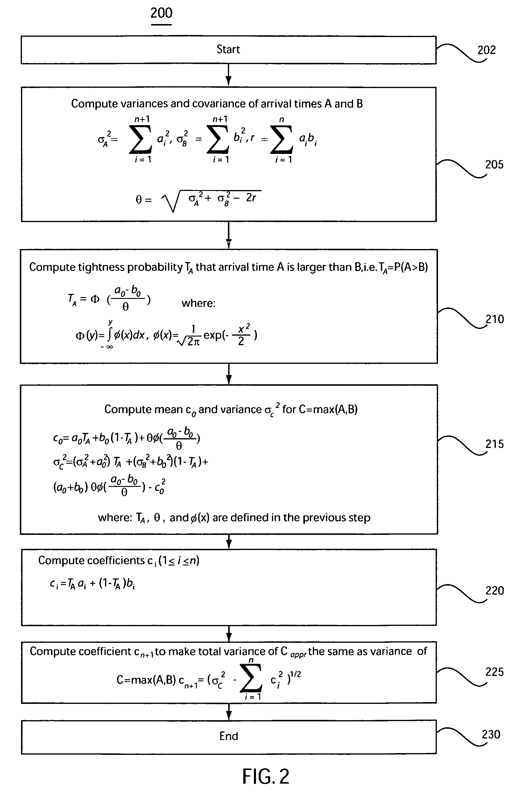 System and method for accommodating non-Gaussian and non-linear sources of variation in statistical static timing analysis