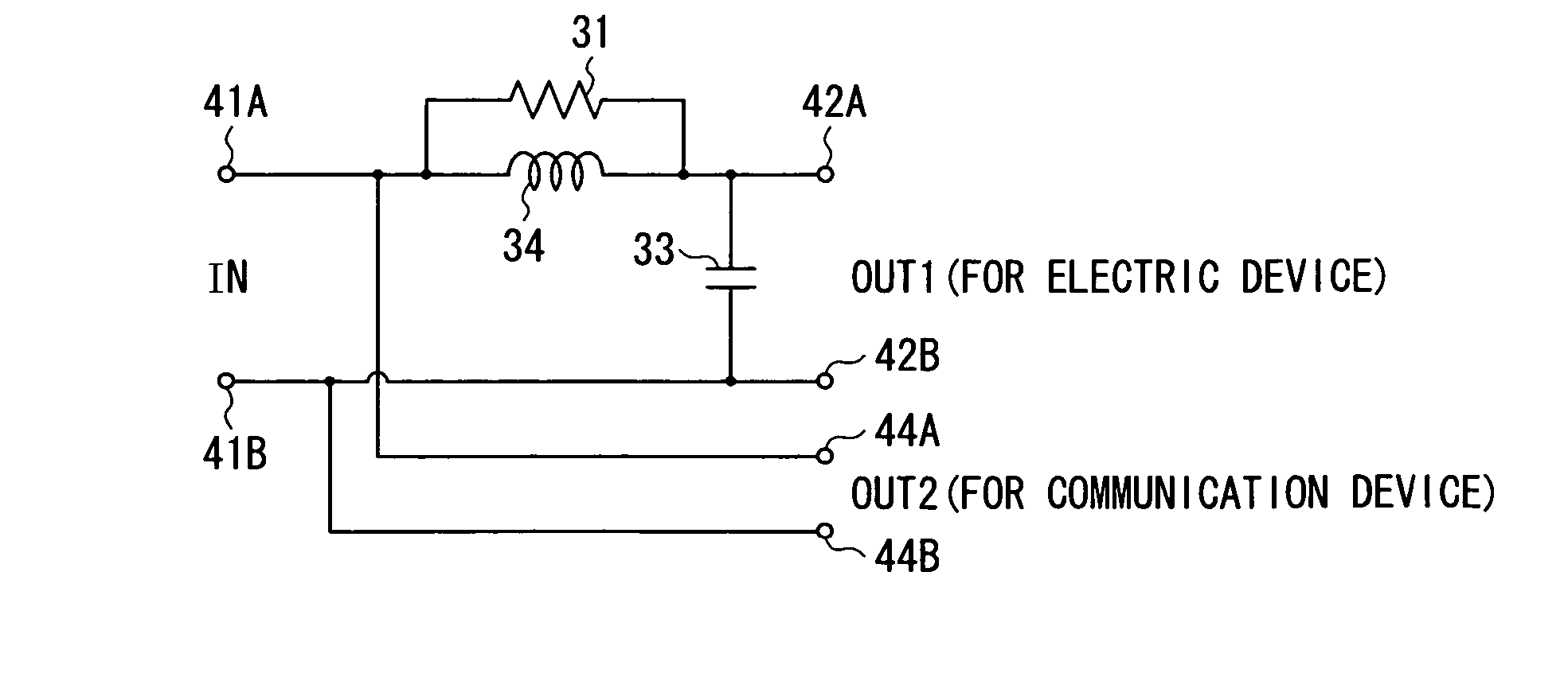 Power line terminating circuit and method, and power line relay device