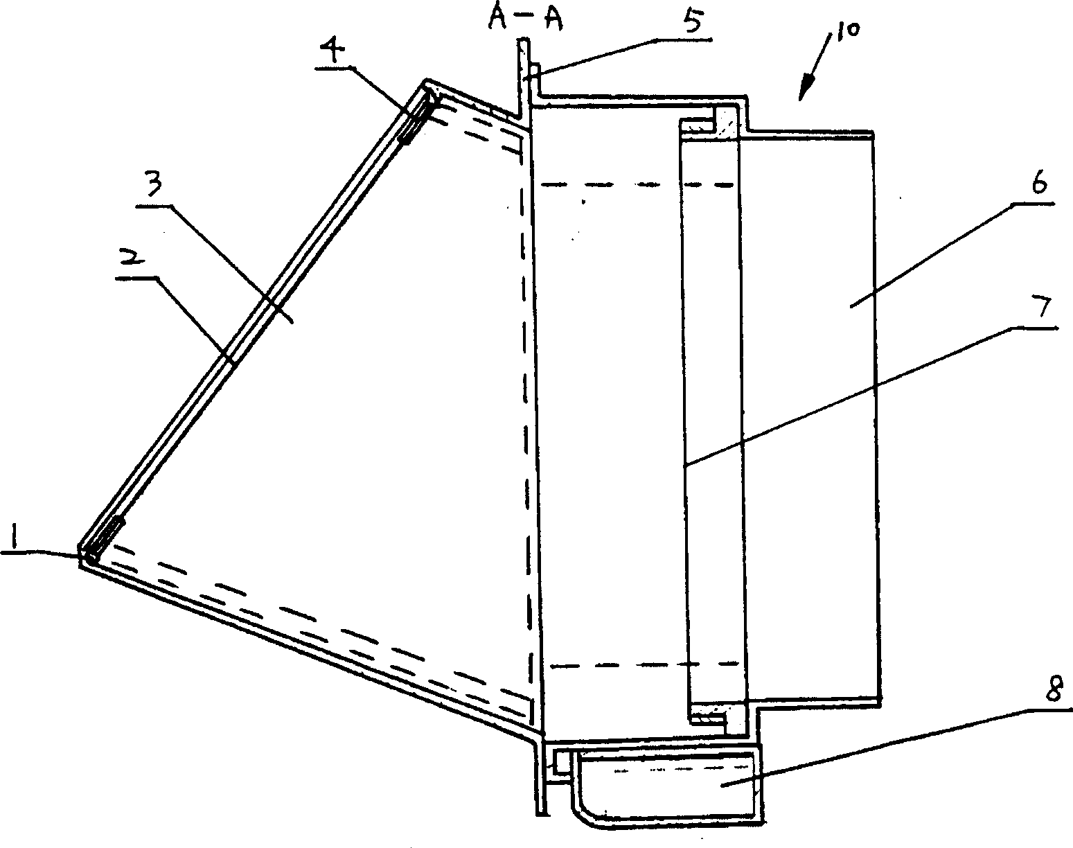 Flue non-return valve