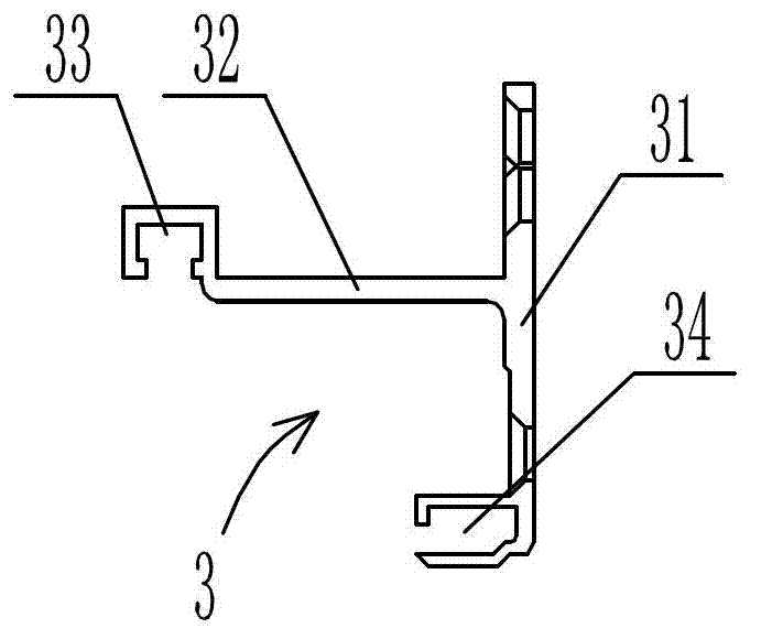 Railway vehicle ceiling plate mounting structure