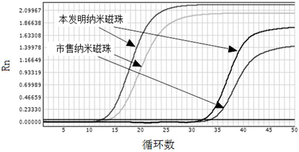 Nano magnetic bead for nucleic acid purification