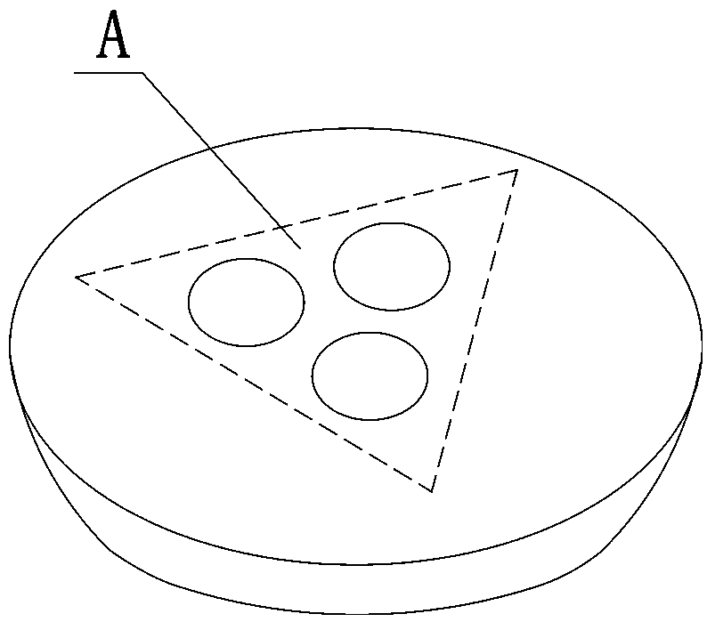 Special casting materials for triangular area prefabricated components of electric arc furnace roof