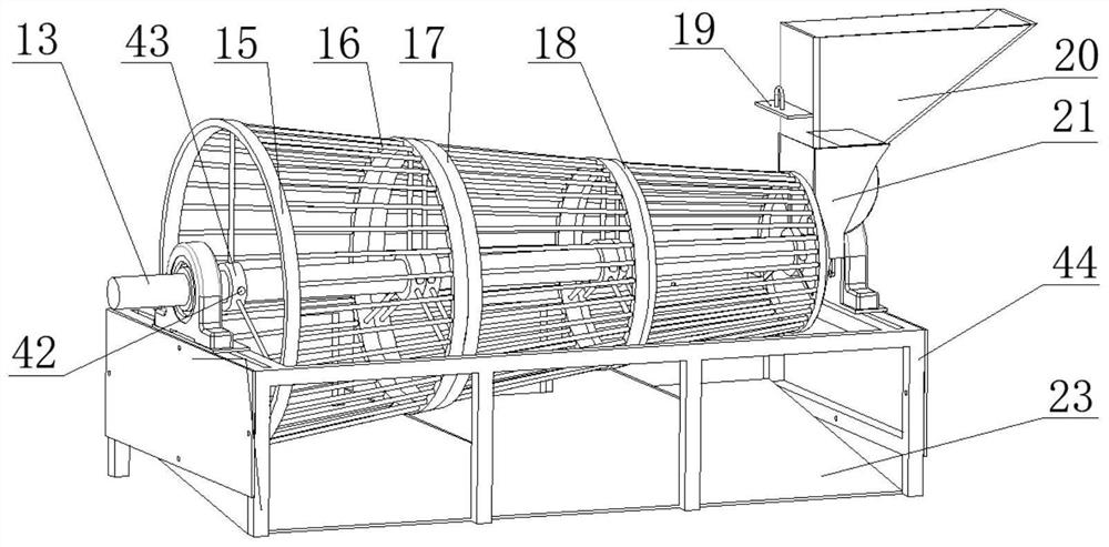 Automatic red date grading and coring all-in-one machine