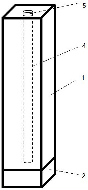 Hollow anti-slide pile with drainage structure and its construction method