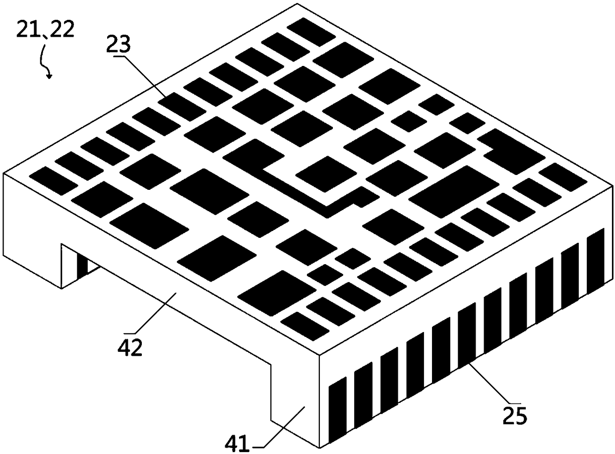 Package structure of thick film hybrid integrated circuit and manufacturing method of package structure