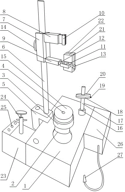 Multi-point support welding line fast detection process for various kinds of electronic tubes