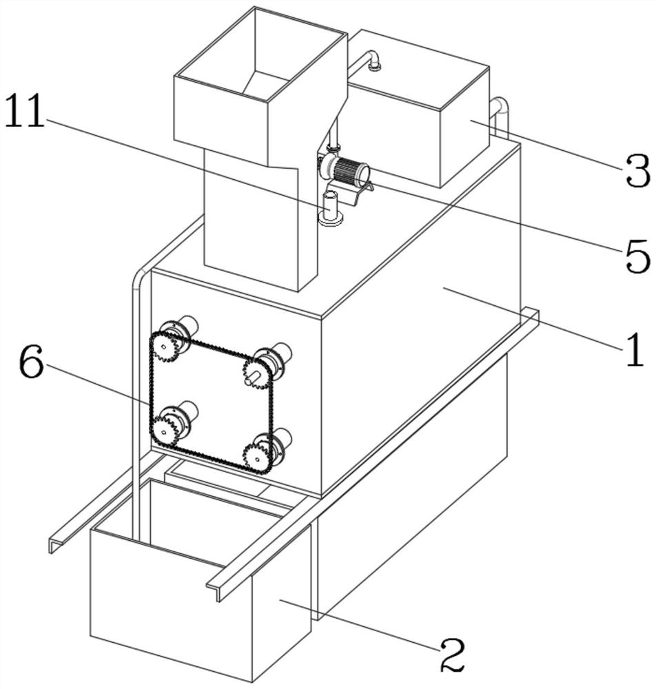 Device and method for producing hydrogen through biomass gasification