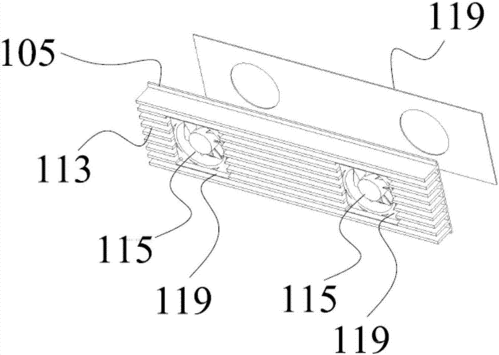 Thermal management device for battery pack