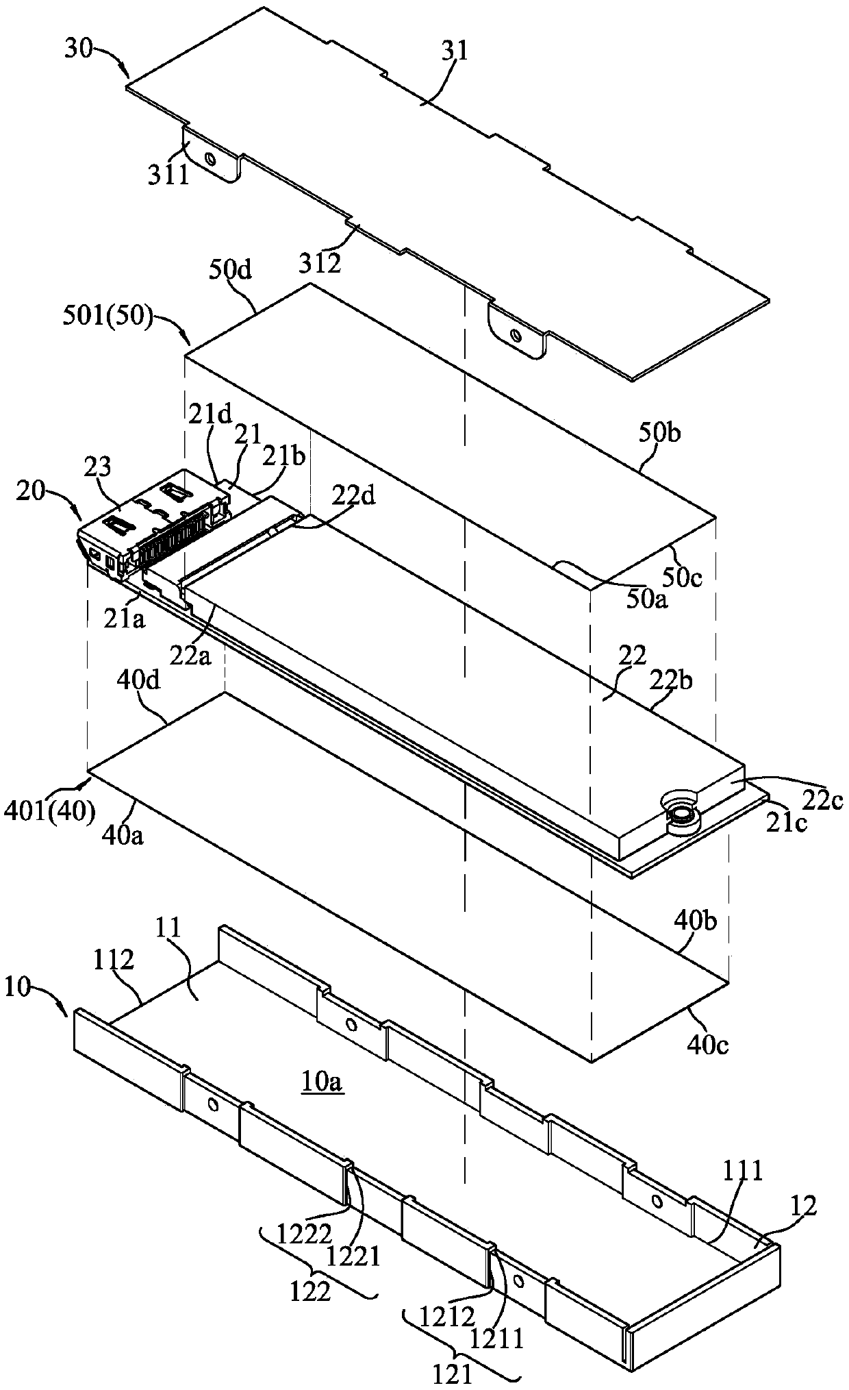 A heat dissipation shell and a plug-in electronic device with the same