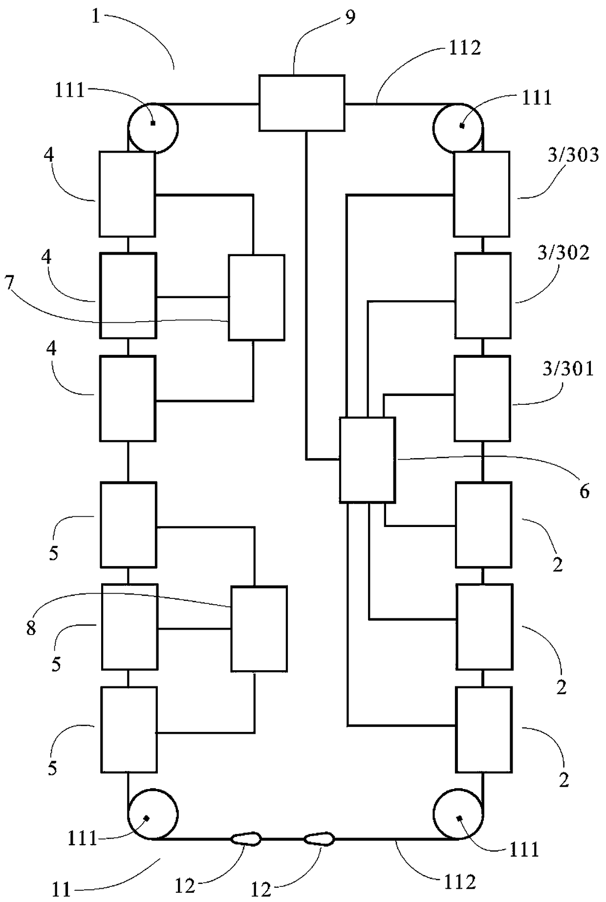 Shoe washing machine set and annular shoe washing method thereof