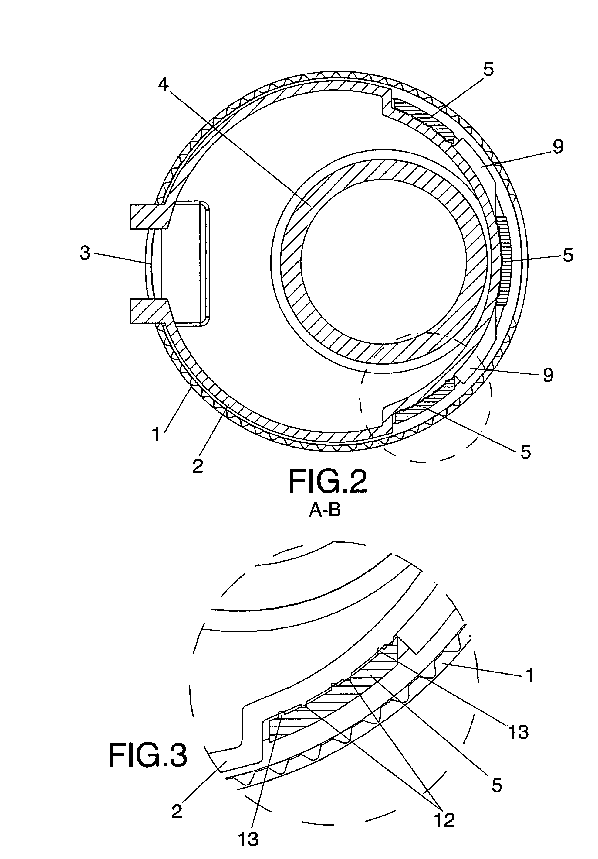 Stopper with guaranteed tamper-proof seal