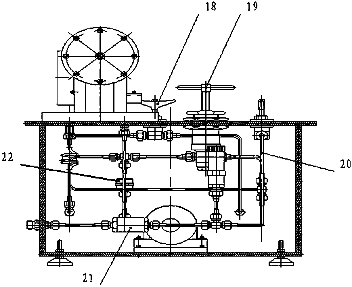 Leak detection test bed