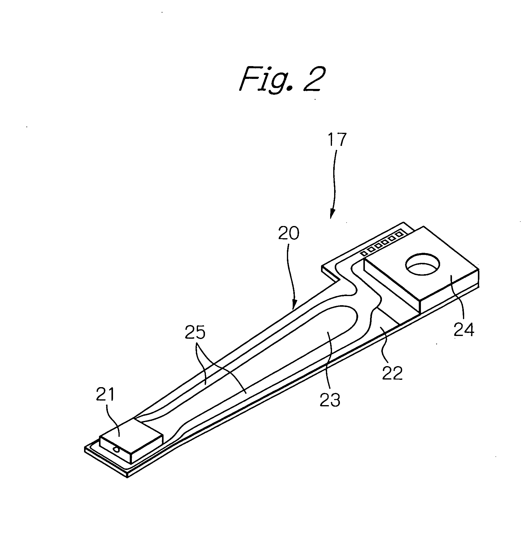 Thin-film magnetic head with heating element and heatsink