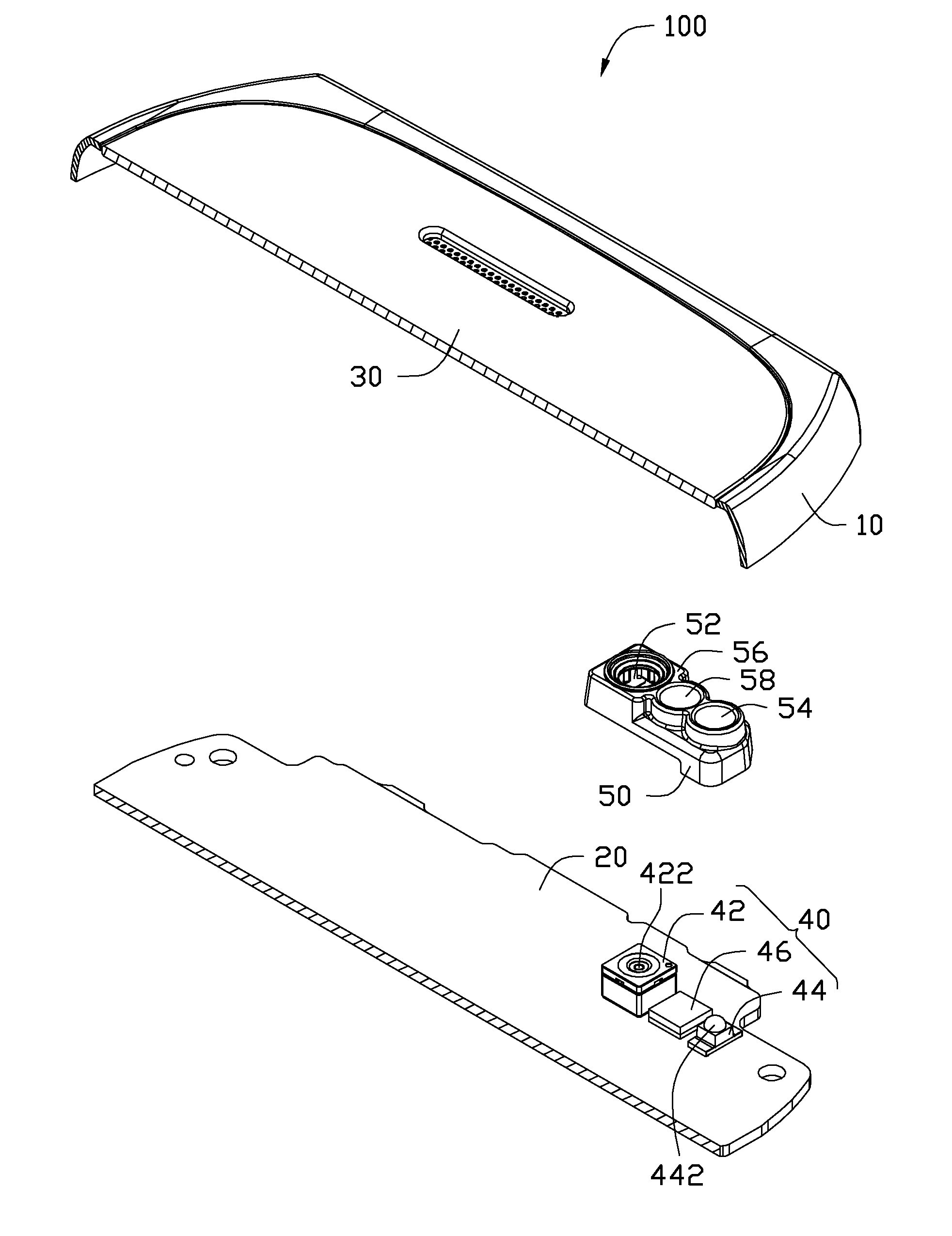 Protective cover, camera module, and electronic device employing the same