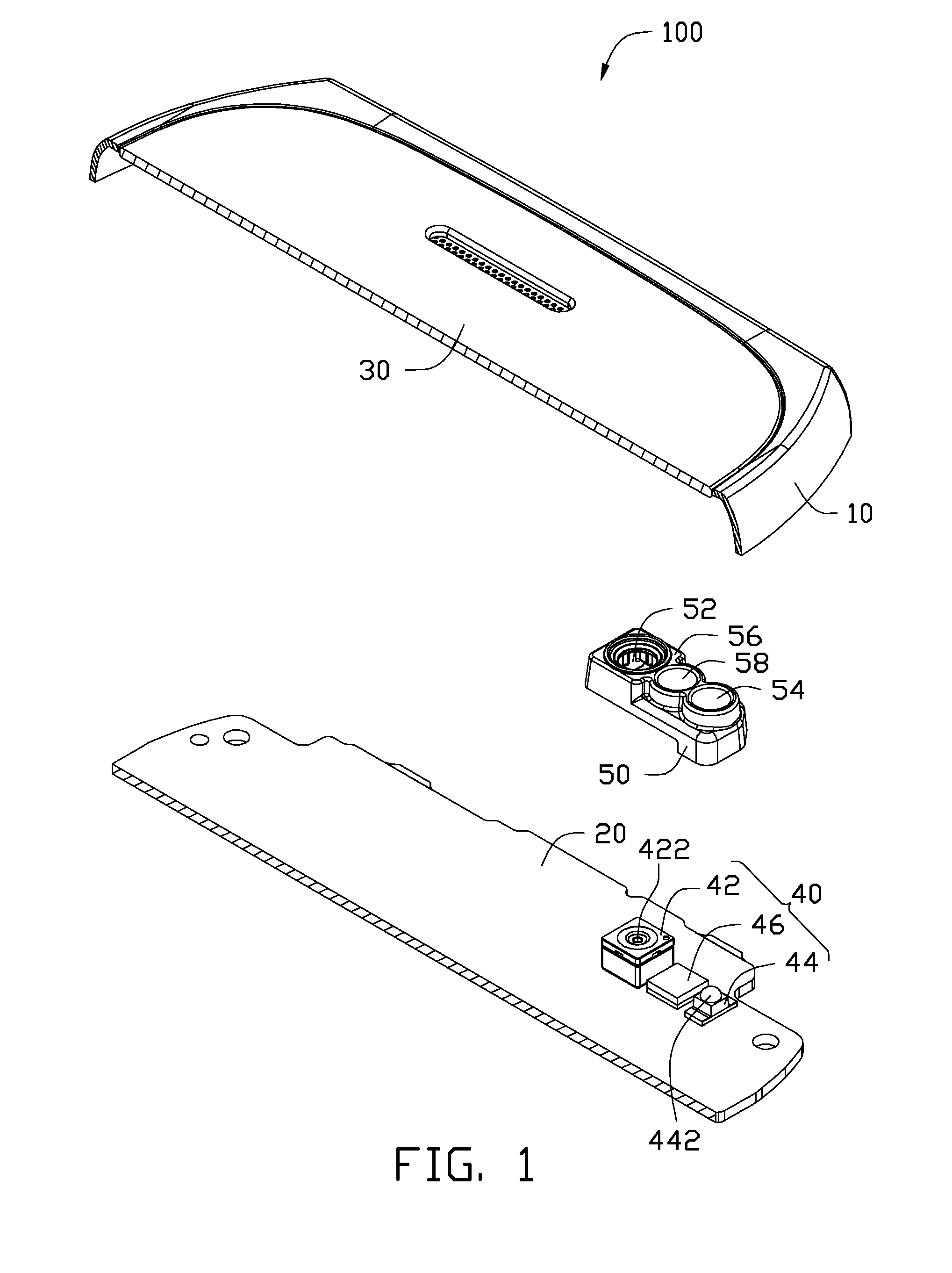 Protective cover, camera module, and electronic device employing the same