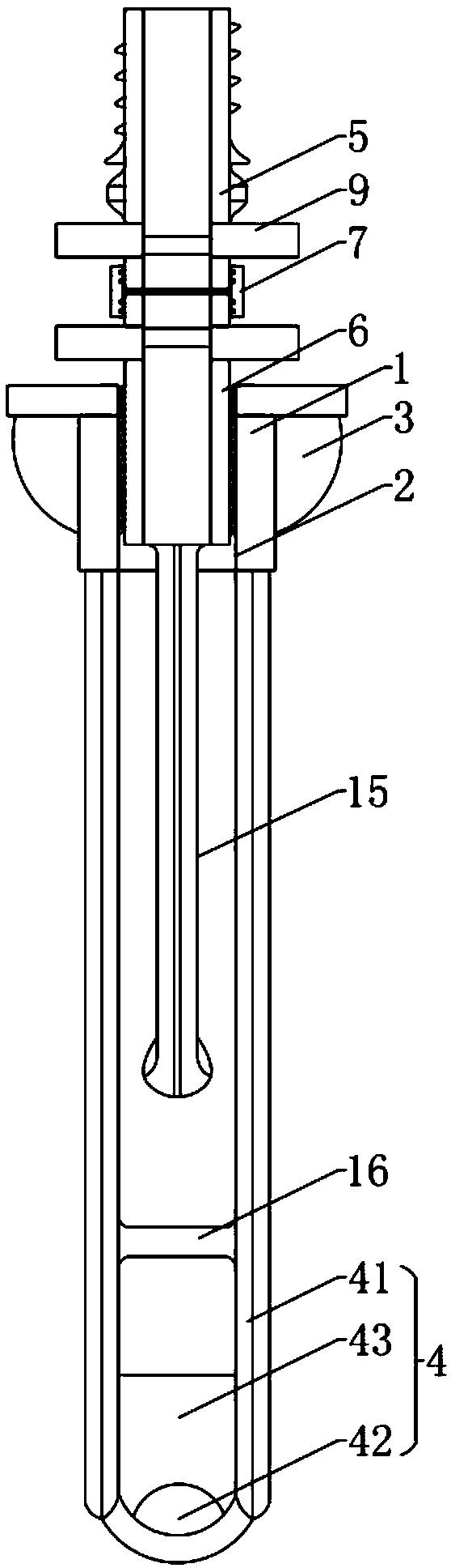 Semi-solid food nourishment port pipe