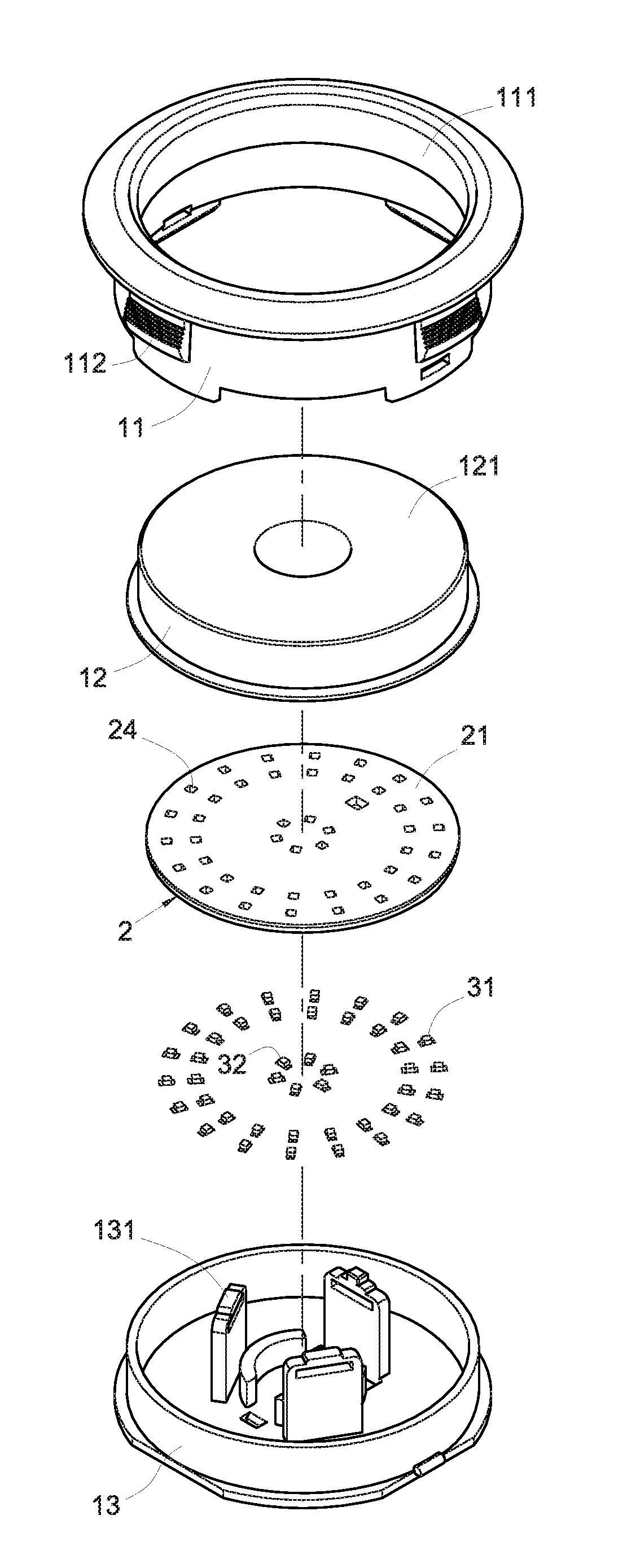 Touch-sensitive rotary switch