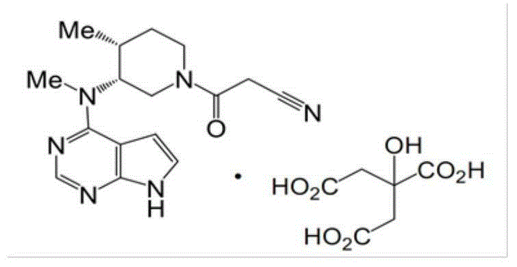 Tofacitinib tablet and preparation method thereof