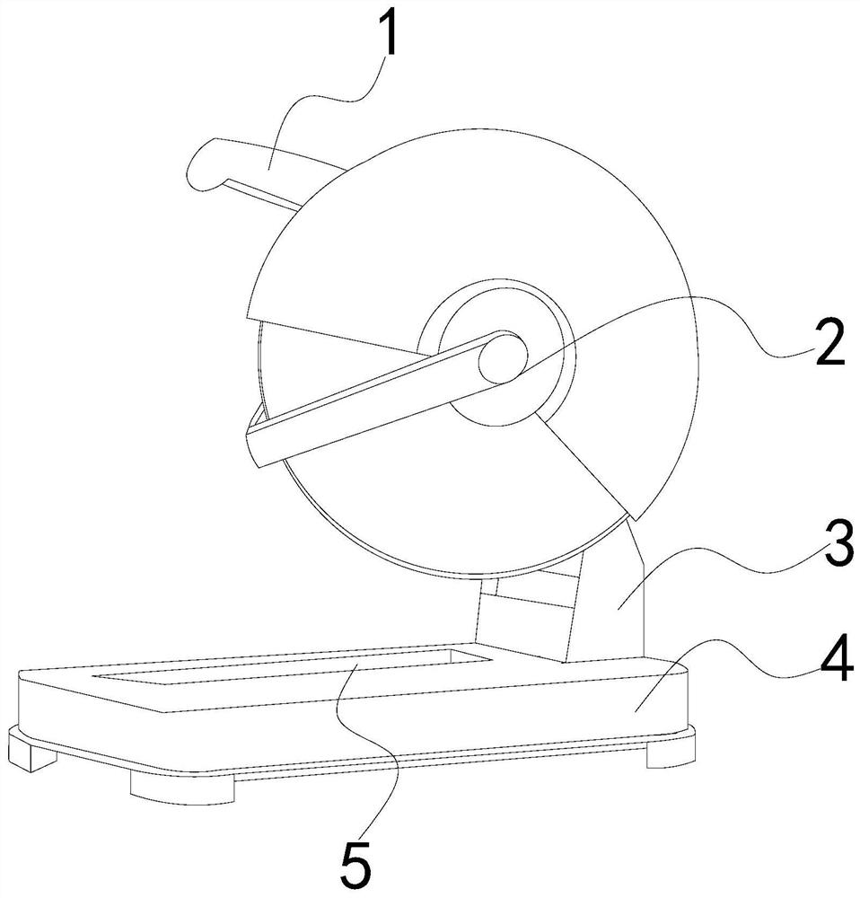 A high-efficiency steel bar cutting machine