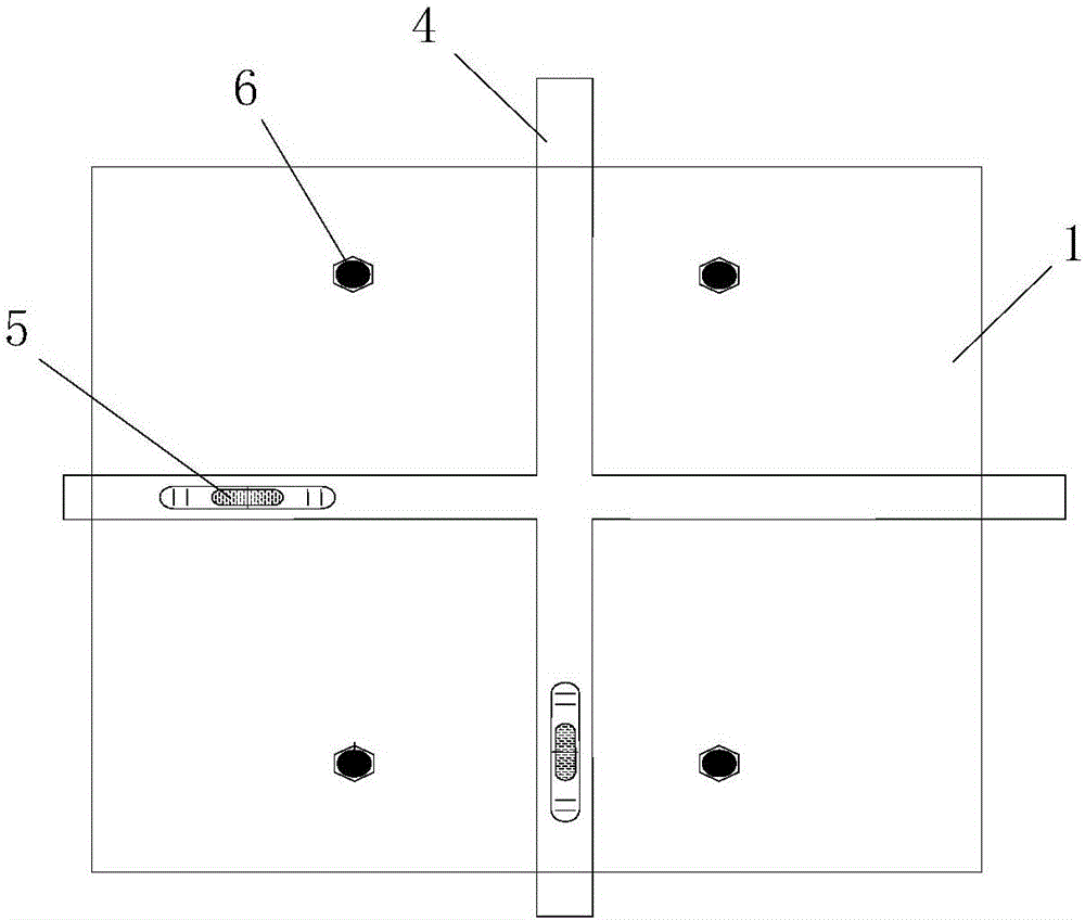 Embedment construction method for foundation bolts used for steel structure building construction