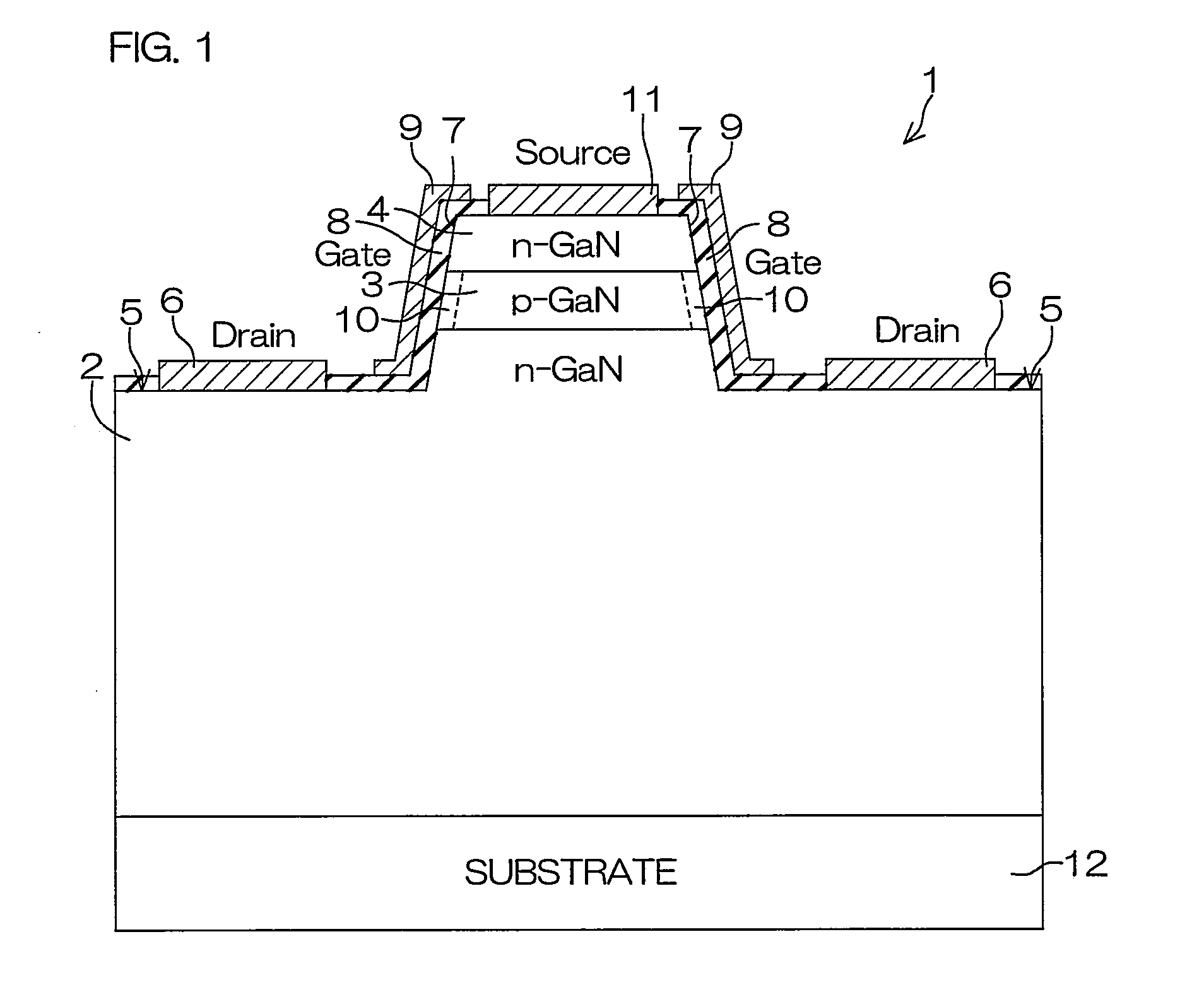 Method for forming nitride semiconductor laminated structure and method for manufacturing nitride semiconductor element