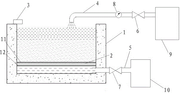 Marine sand desalting device and desalting method thereof