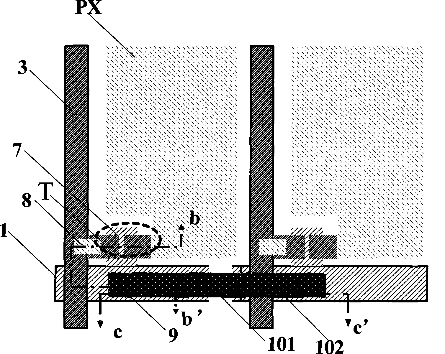 Method for restoring wire break of liquid crystal display device