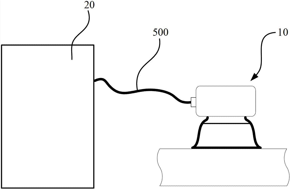 Terahertz treatment instrument and probe thereof