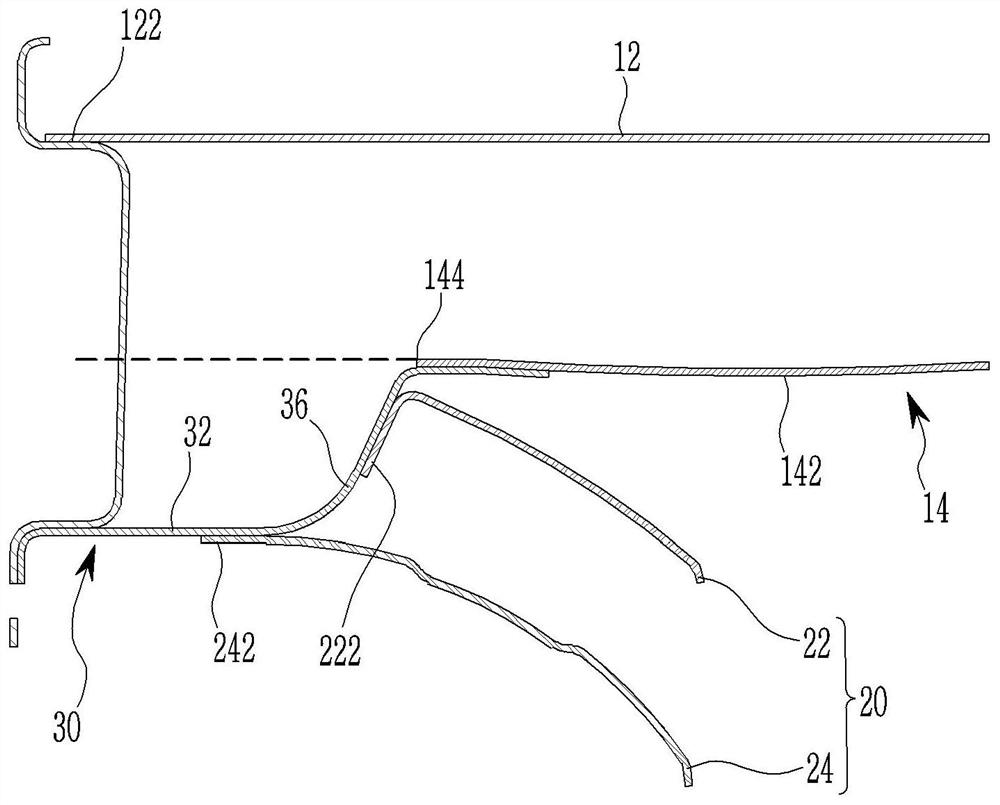 Front body reinforcement structure