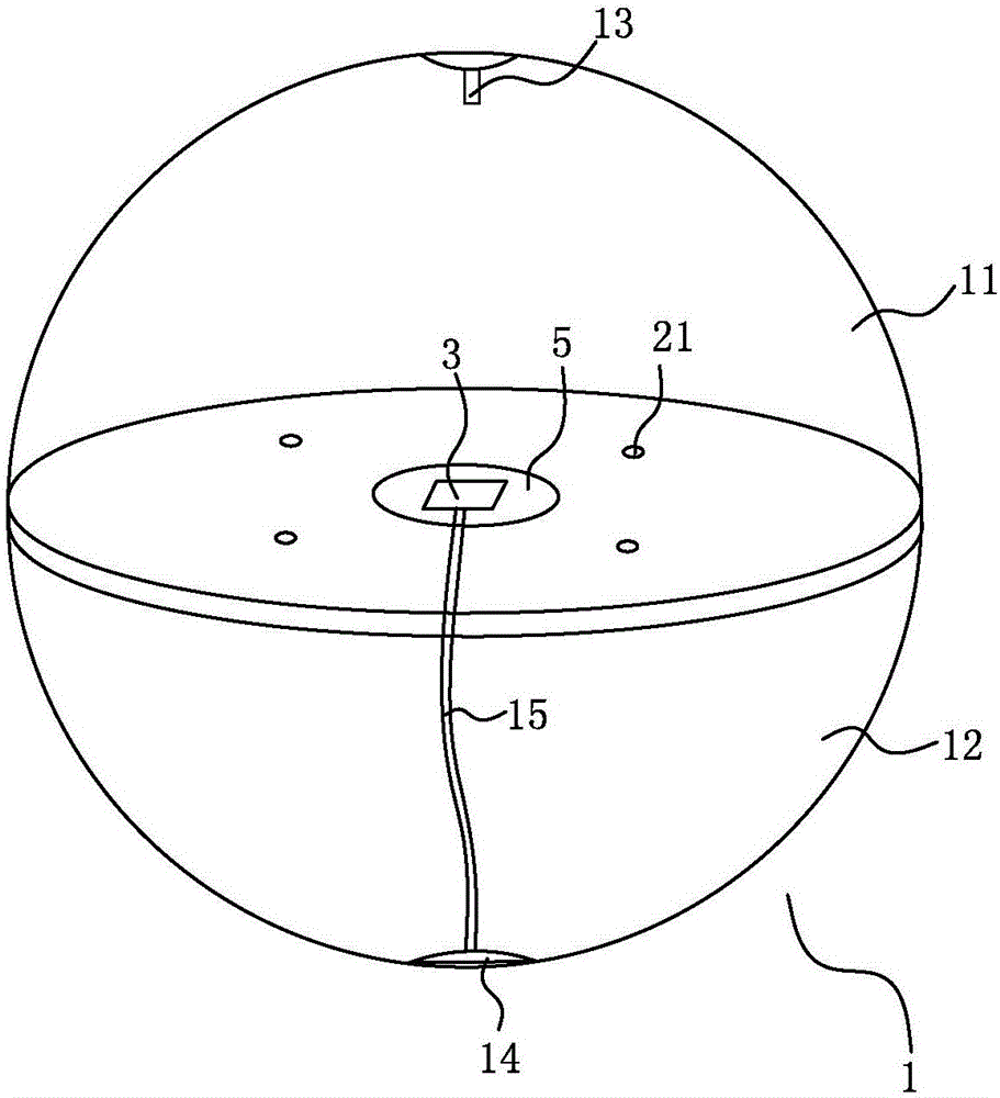 Liner structure of intelligent football and manufacturing method of liner structure