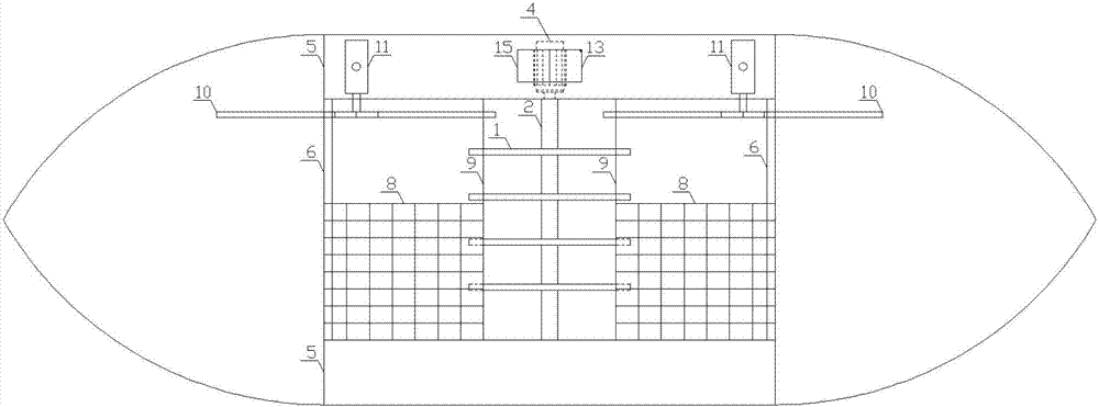 Water mobile biological oxygenation device