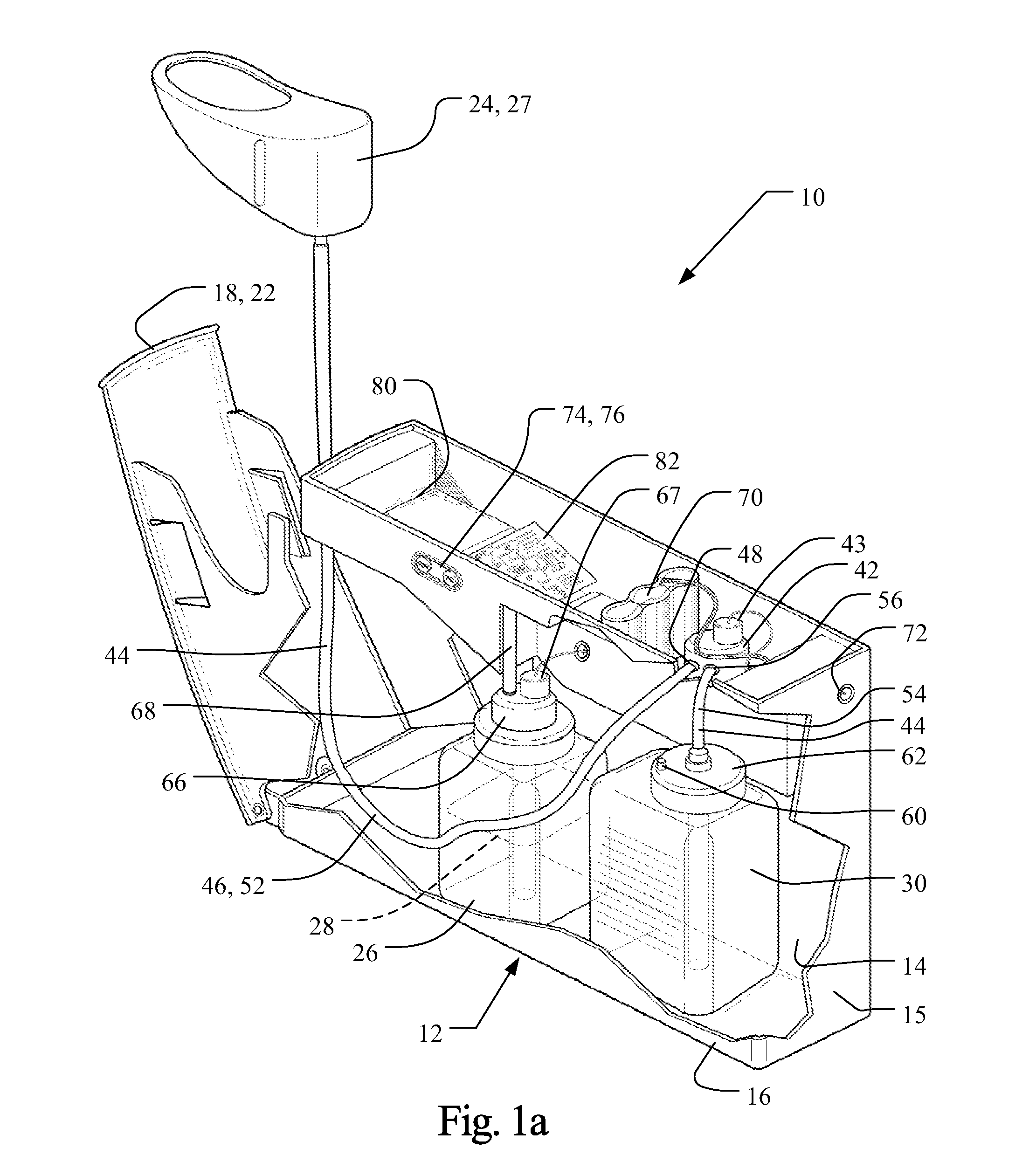 Self-cleansing portable urine collection device