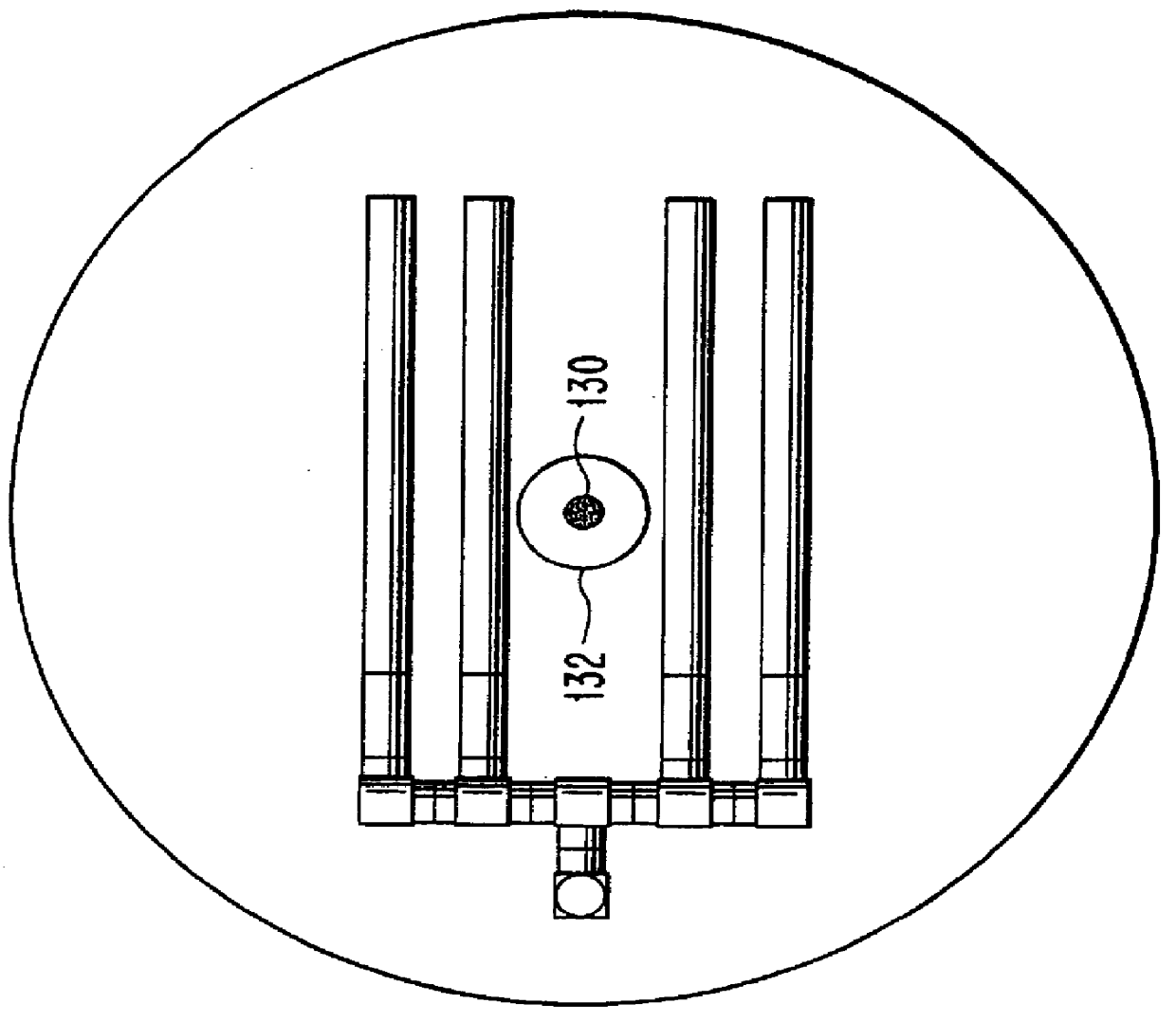 Continuous gas saturation system and method