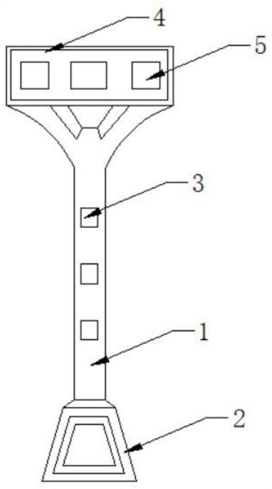 Intelligent traffic indicating device