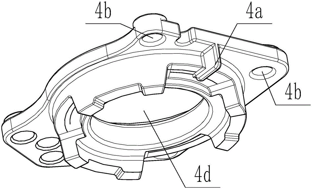 Non-contact throttle position sensor