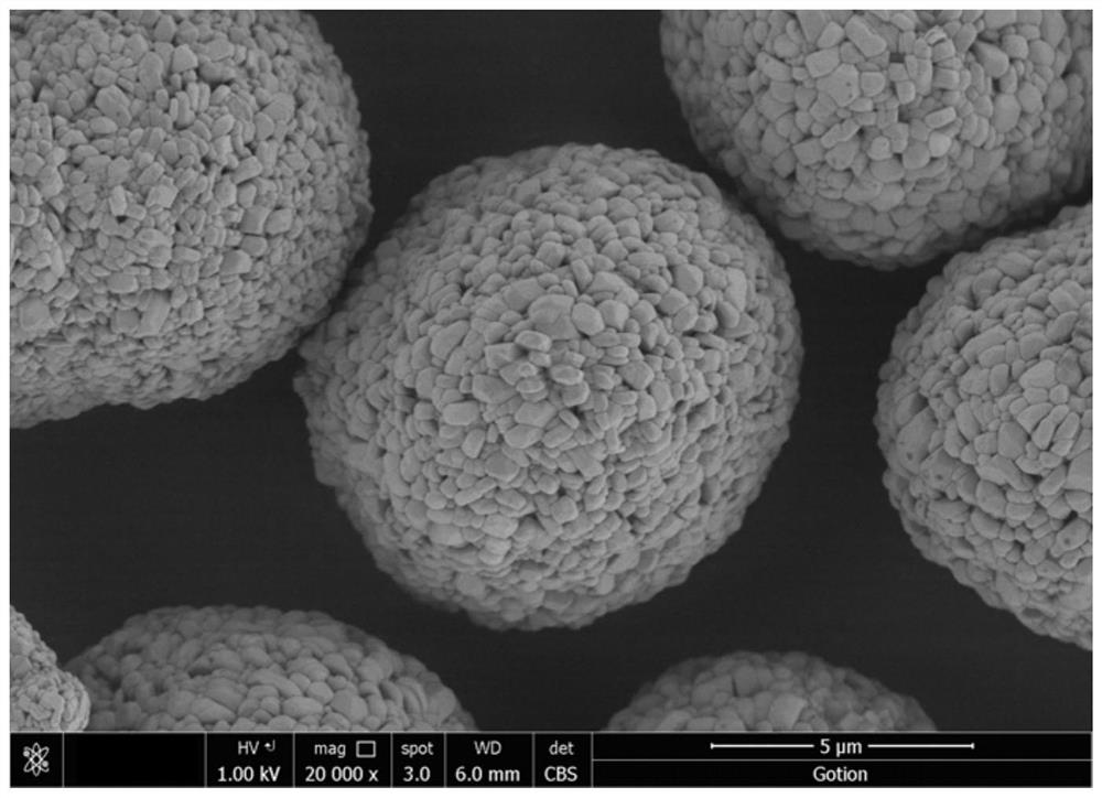 High-nickel ternary material, surface modification method and lithium ion battery