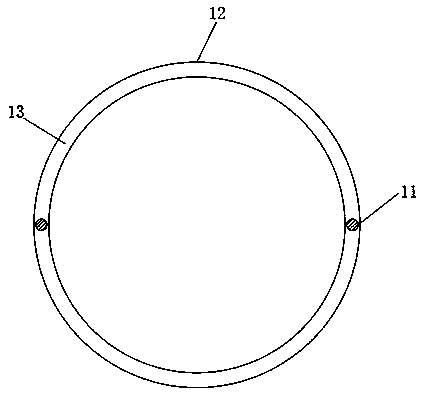 Vertical stirring tank for production of modified asphalt waterproof coiled material