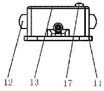 Anti-jumping upper wheel device with double dampers