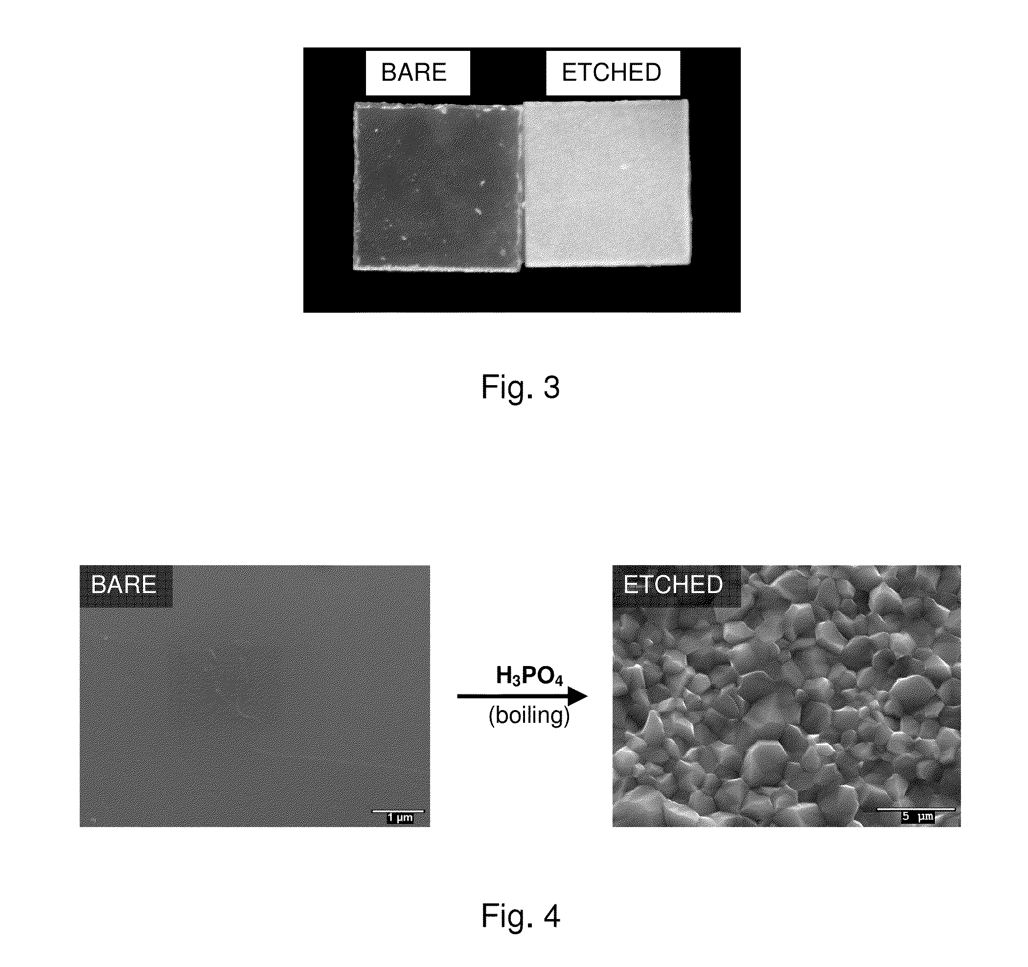 Method for Etching a Ceramic Phosphor Converter