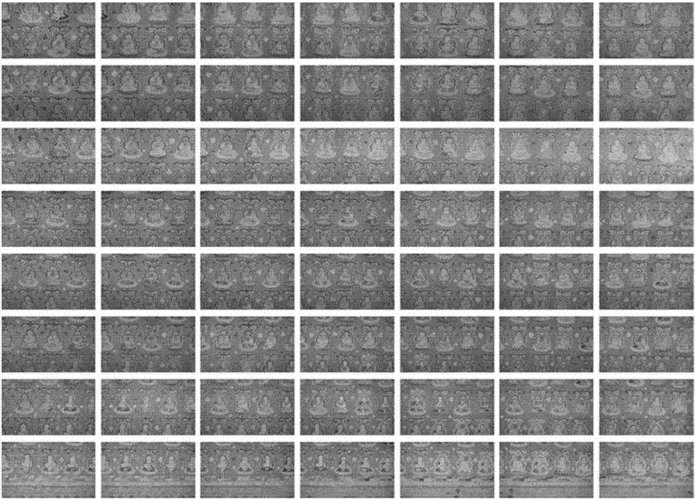 Sequence image's automatic splicing method based on three-dimension reconstruction