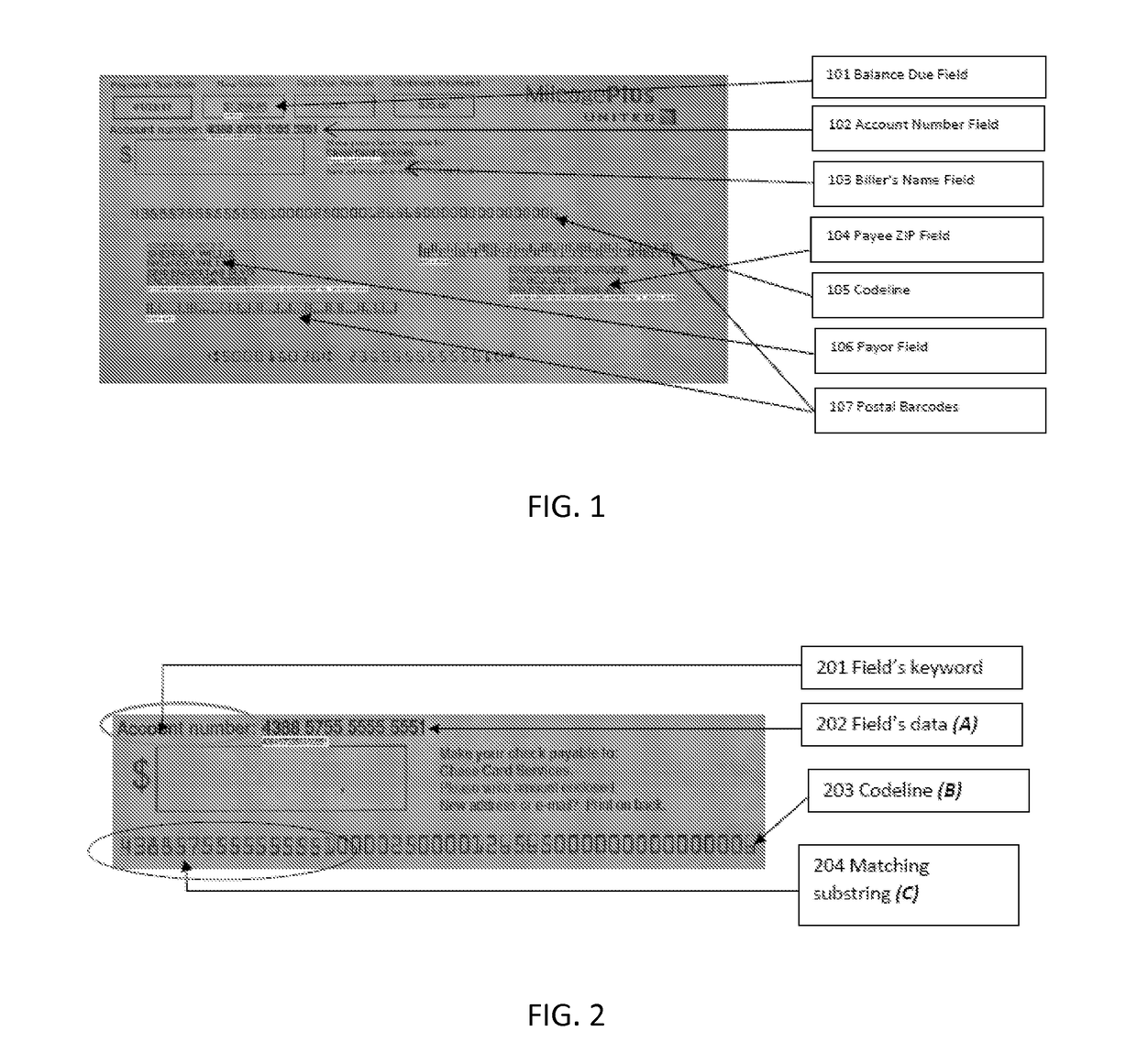 Systems and methods for capturing critical fields from a mobile image of a credit card bill